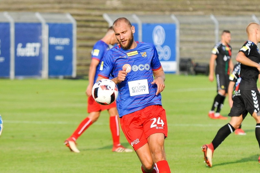 Sezon 2018/2019. Mateusz Bodzioch w barwach Odry Opole.