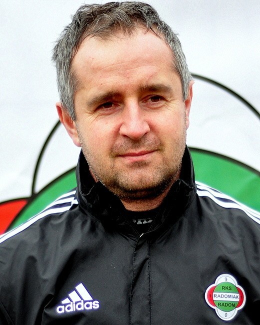 Trener Jacek Magnuszewski...