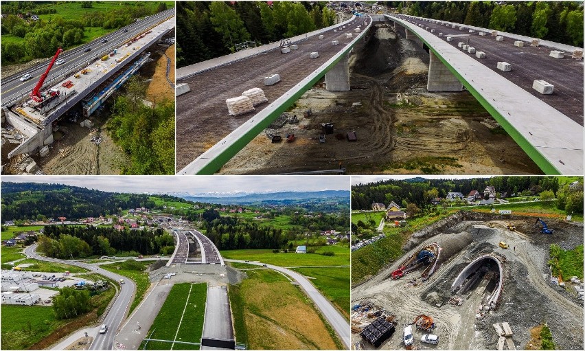 Budowa zakopianki pomiędzy Lubniem i Skomielną Białą. Zobacz...