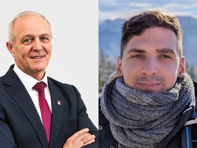 Dariusz Gizka i Tomasz Rawski będą rywalizować o fotel burmistrza Warki w drugiej turze wyborów.