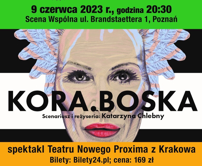 Spektakl KORA.BOSKA w XXI Festiwalu Kabaretów 2023 "Zostań gwiazdą kabaretu". Nie zabraknie hitów Maanam