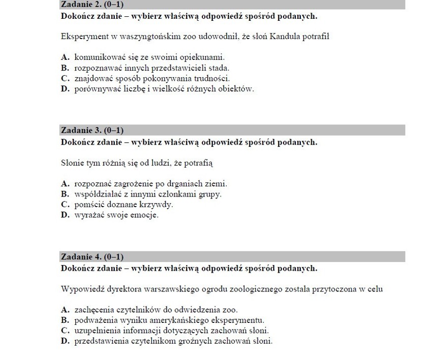 Sprawdzian szóstoklasisty 2015. Język polski i matematyka. Są już arkusze CKE! (SPRAWDŹ ODPOWIEDZI)