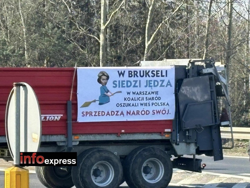 Lubliniec. Rolnicy blokują skrzyżowanie dróg krajowych. Z...