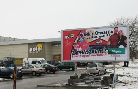 Trzeci POLOmarekt w rejonie SłupskaDrugi POLOmarket w Słupsku otwarto pod koniec stycznia przy ul. 11 Listopada.