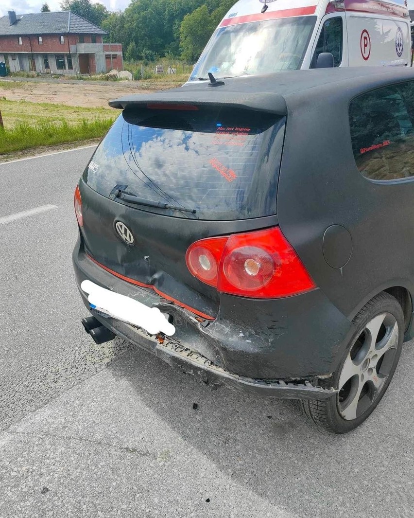 Wypadek pod Krakowem na drodze wojewódzkiej. Cztery samochody zderzyły się w gminie Zielonki
