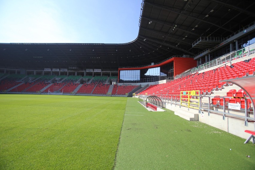 Stadion w Tychach. Tam może grać Wisła Kraków [ZDJĘCIA]