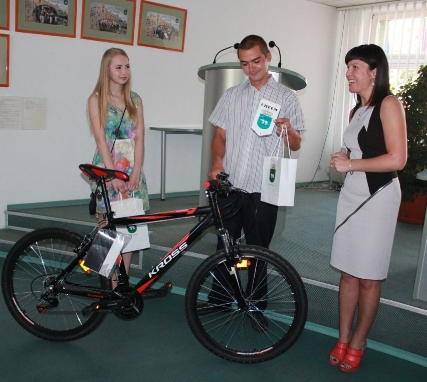 Nowy rower od prezydent Chełma