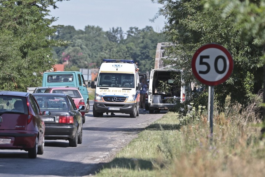 Wypadek wydarzył się w czwartek, 21 lipca, na drodze z...