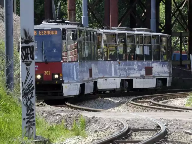 Tylko na Babiej Wsi tramwaje muszą kilka razy zwalniać - do 20, a nawet do 10 km/h.