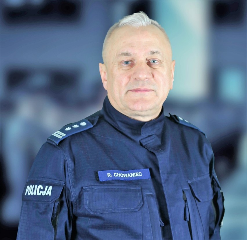 Komendant Powiatowy Policji w Oświęcimiu, inspektor Robert...