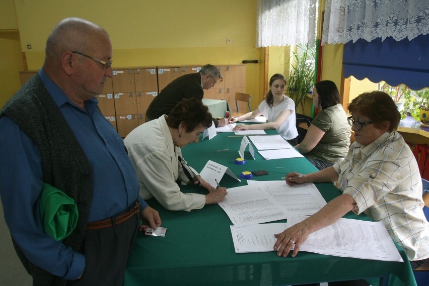 Eurowybory 2014 - głosowanie w Katowicach