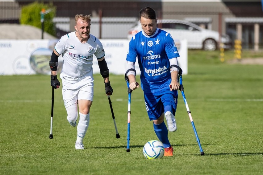 21.05.2022, Kraków: półfinał Ligi Mistrzów w amp futbolu...