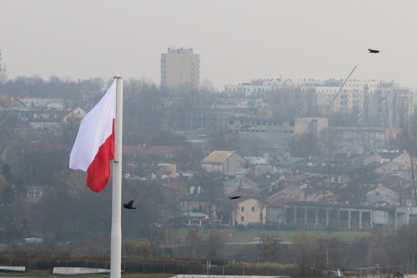 Maszt Niepodległości. Lublin wygląda już inaczej (ZDJĘCIA)