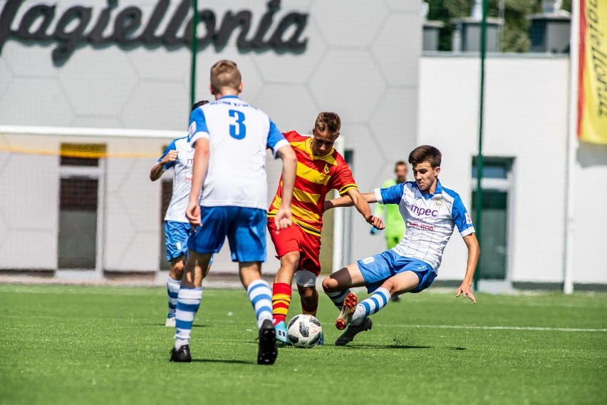 Mecz Jagiellonia - Hutnik Kraków w Centralnej Lidze Juniorów...