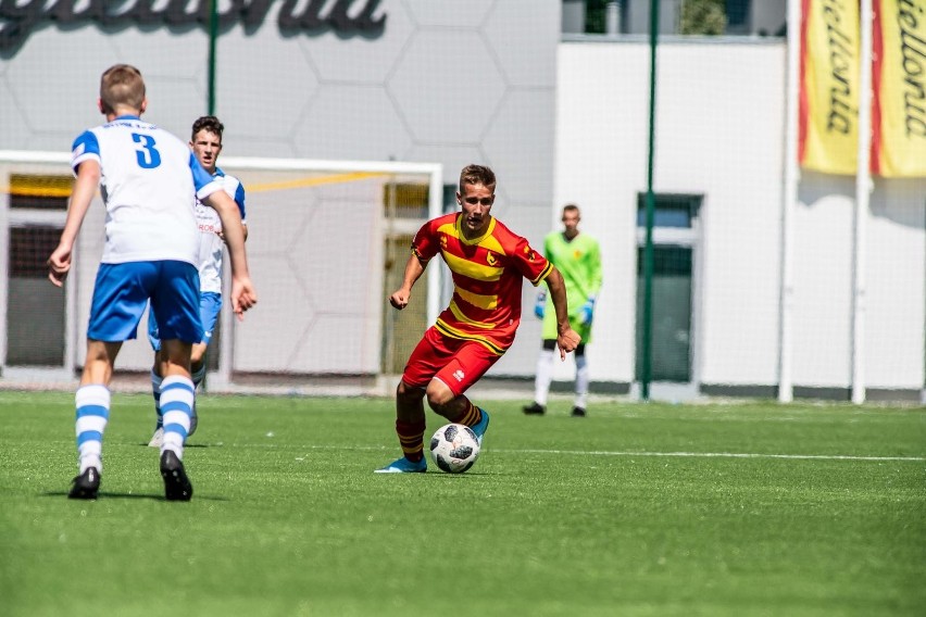 Mecz Jagiellonia - Hutnik Kraków w Centralnej Lidze Juniorów...