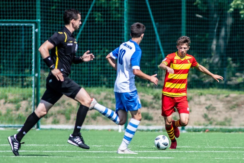 Mecz Jagiellonia - Hutnik Kraków w Centralnej Lidze Juniorów...