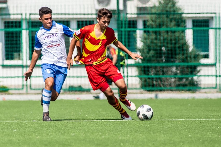 Mecz Jagiellonia - Hutnik Kraków w Centralnej Lidze Juniorów...