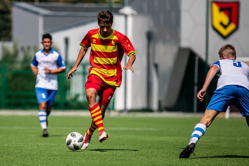 Mecz Jagiellonia - Hutnik Kraków w Centralnej Lidze Juniorów...