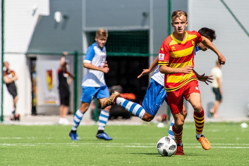 Mecz Jagiellonia - Hutnik Kraków w Centralnej Lidze Juniorów...