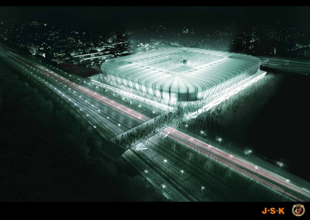 Tak miał wyglądać stadion na Widzewie. Już wiadomo, że za 170 mln tak pięknego obiektu się nie wybuduje