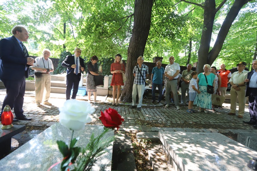 Grób Władysława Targalskiego został uroczyście oznaczony...