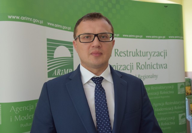 Jarosław Sierszchulski, zastępca prezesa ARiMR z Warszawy.