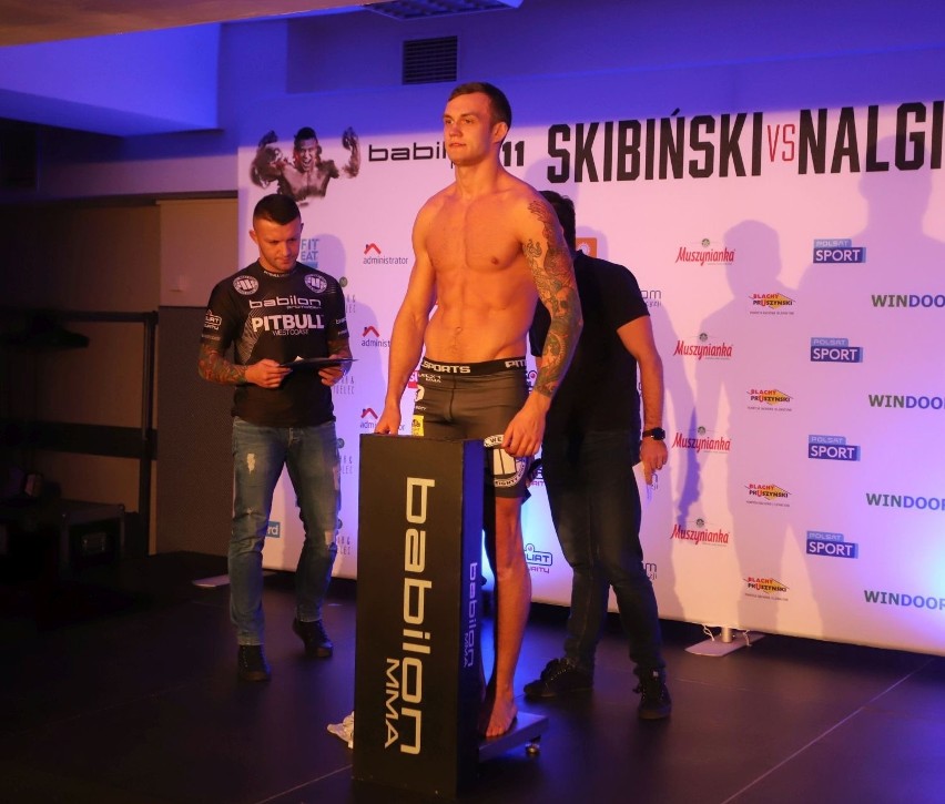 [ZDJĘCIA] [WIDEO] Ceremonia ważenia przed galą Babilon MMA 11! Zobacz jak zaprezentowali się nasi zawodnicy!