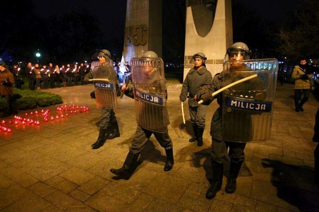 Rocznica 13 grudnia 1981 roku w Poznaniu. Pamiętamy!