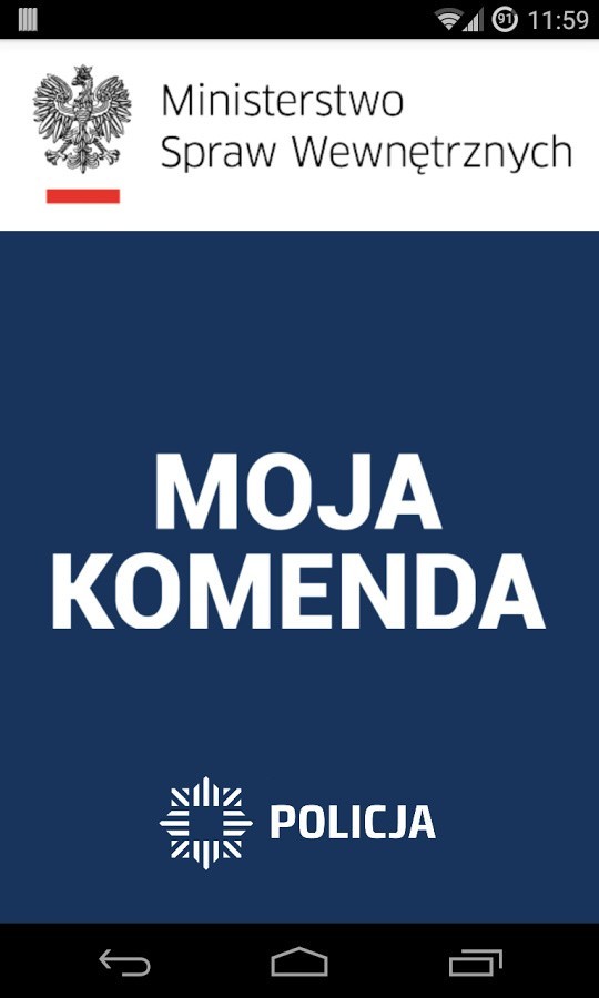 MSW: „Moja komenda” – mobilny przewodnik po polskich jednostkach Policji