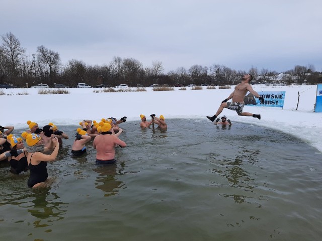 31.01.2021. Choroszcz. Morsowanie dla WOŚP 2021