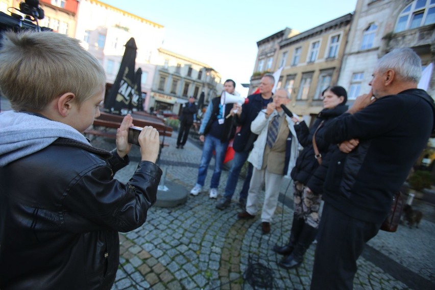 Manifestacja w Mysłowicach