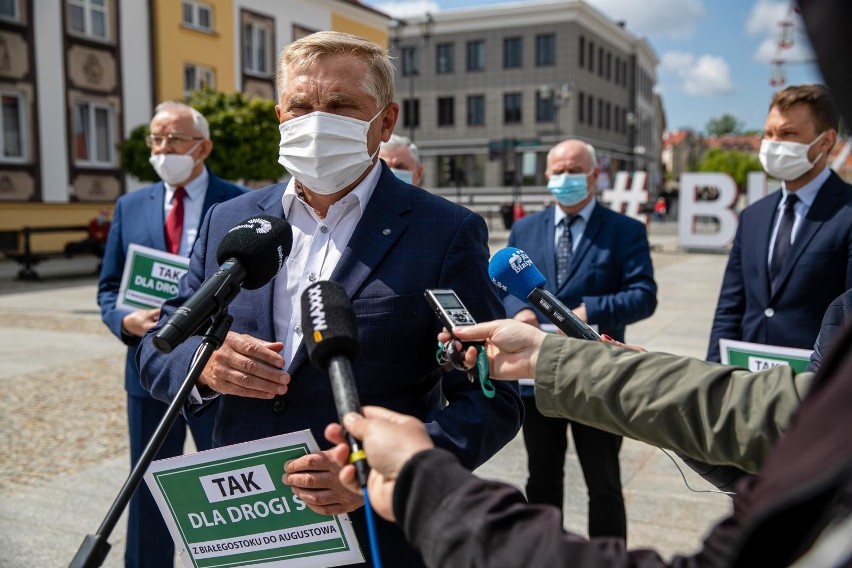 Tak dla S8 od Augustowa do Białegostoku - apelowali na Rynku...