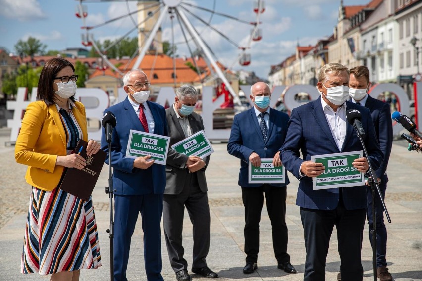 Tak dla S8 od Augustowa do Białegostoku - apelowali na Rynku...