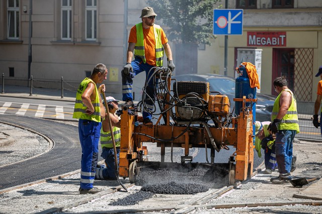 Trwają prace na skrzyżowaniu ulic Dominikańskiej i św. Gertrudy