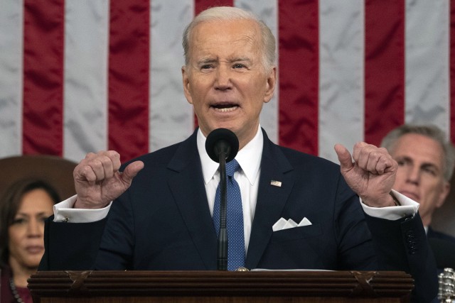 Joe Biden wygłosił coroczne orędzie o stanie państwa. Mówił m.in o Rosji, Chinach i grożącej USA katastrofie gospodarczej