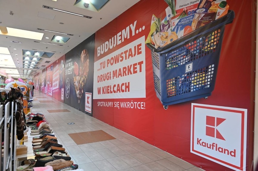 Rusza nowy market Kaufland w Kielcach, w Pasażu Świętokrzyskim! Znamy termin otwarcia [ZDJĘCIA] 