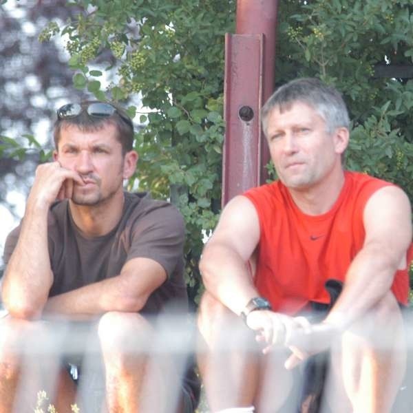 Pracując w zarządzie, Józef Żymańczyk (z lewej) wiele razy kontaktował się z Krzysztofem Jobem (z prawej), który w naszym województwie jest koordynatorem szkolenia młodzieży.