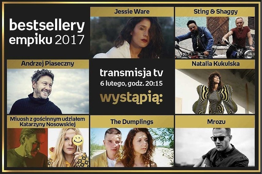 Bestsellery Empiku 2017 - wyniki. Zobacz pełną listę zwycięzców! [WIDEO+ZDJĘCIA]