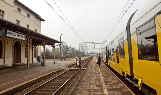 Wrocław - stacja Psie Pole.