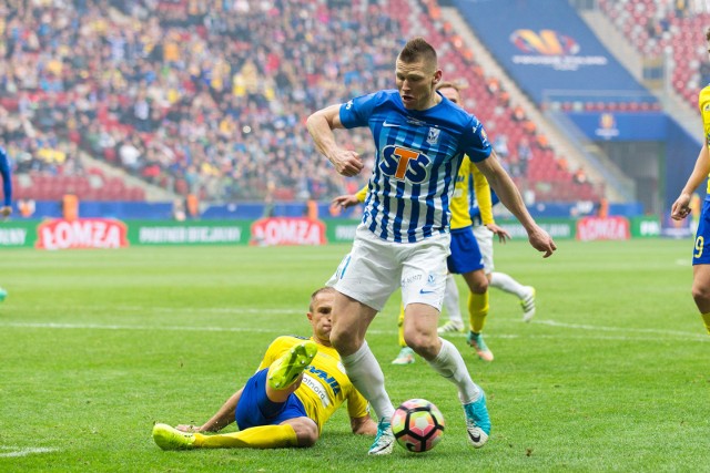 02.05.2017 warszawamecz finalowy pucharu polski na stadionie narodowym pomiedzy lechem poznac a arka gdynia final puchar polski pzpn lech poznan arka gdynia stadion narodowy nz marcin robakfot. damian kujawa/ polska press