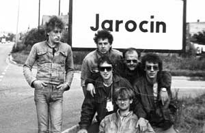Jarocin '88, od lewej: M. Garliński, W. Abramski, G. Smoliński, P. Jeronim, M. Karolski
