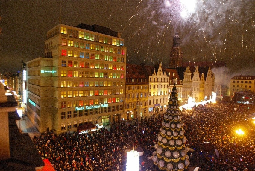 Projekt P.I.W.O. wrocławski rynek z okazji WOŚP 2012 r.