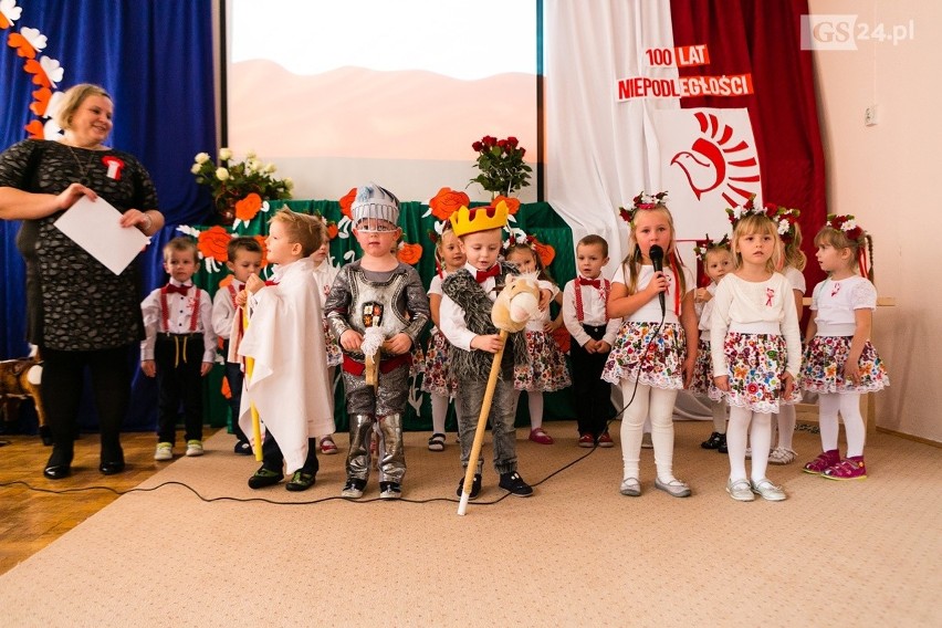 Święto Niepodległości. Przedszkolaki w Szczecinie pokazały historię Polski. Przygotowały specjalny program