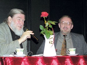 Krzysztof Karasek (z lewej) i Tadeusz Witkowski