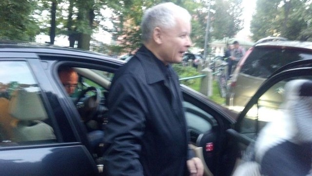 Jarosław Kaczyński w Szczecinku.