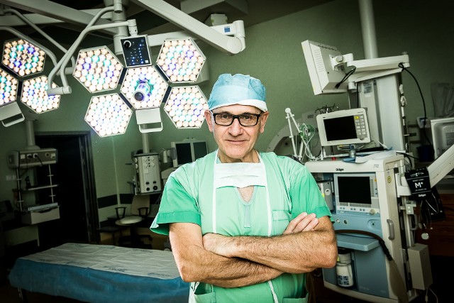 Dr hab. Maciej Słupski i jego zespół przygotowywali się do operacji 3 lata