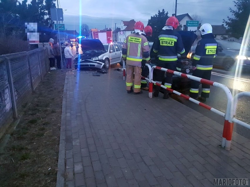 Do wypadku doszło w Źlinicach na drodze krajowej nr 45