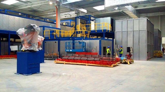 Budowa nowego zakładu produkcyjnego w Stalowej Woli.