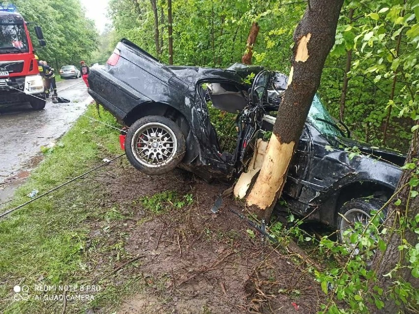 37-letni pasażer nie przeżył wypadku