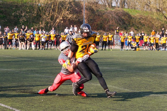 Futbol amerykański: Husaria Szczecin - Seahawks Gdynia 13:31